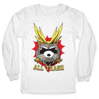 All Trash (All Might Raccoon) Longsleeve Tee