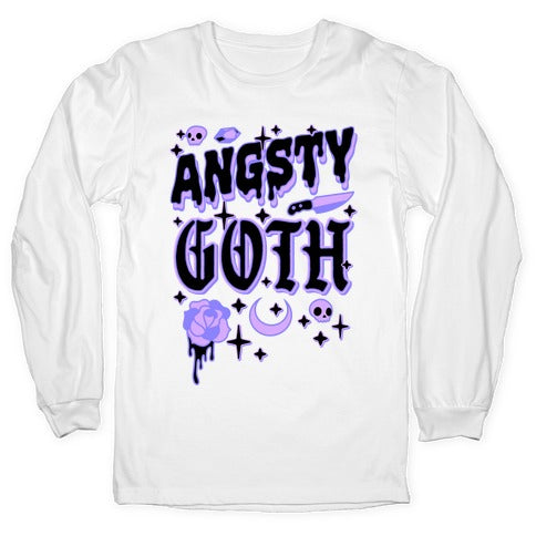 Angsty Goth  Longsleeve Tee