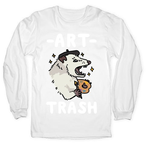 Art Trash Possum Longsleeve Tee
