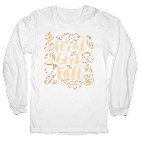 Basic Feral Girl Fall Longsleeve Tee