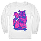 Bisexual Pride Cat Longsleeve Tee