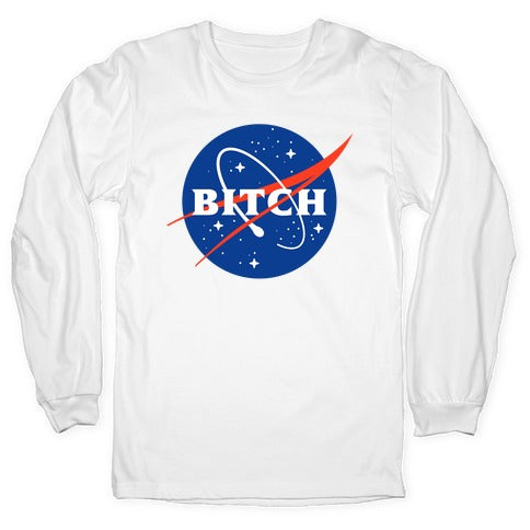 Bitch Space Program Logo Longsleeve Tee