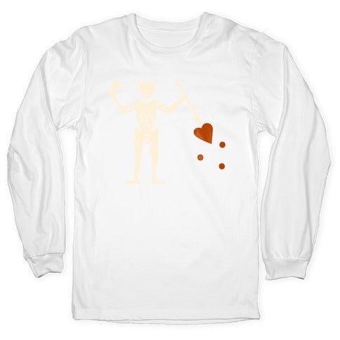 Blackbeard Flag  Longsleeve Tee