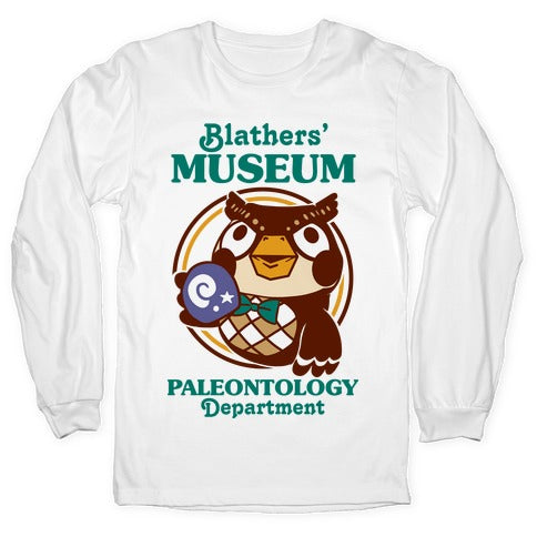 Blathers' Museum Paleontology Department Longsleeve Tee