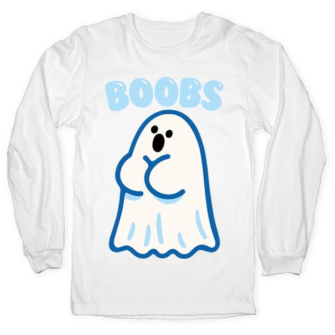 Boobs Ghost Longsleeve Tee