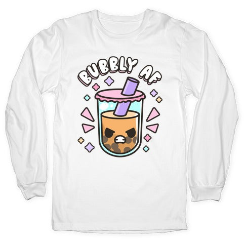 Bubbly Af Boba Longsleeve Tee
