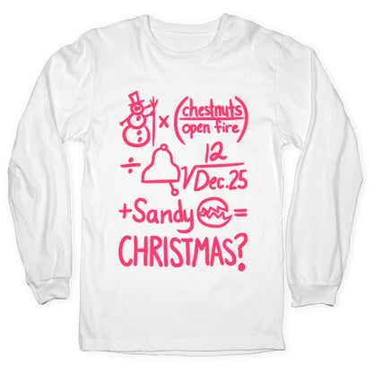 Christmas Equation Longsleeve Tee