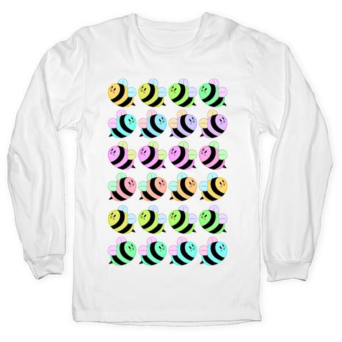 Color Pop Bees Longsleeve Tee