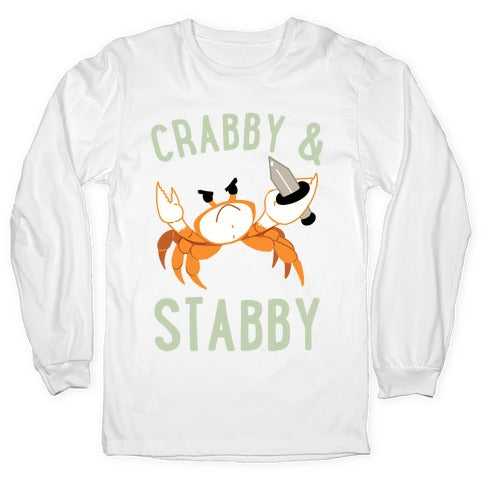 Crabby & Stabby Longsleeve Tee