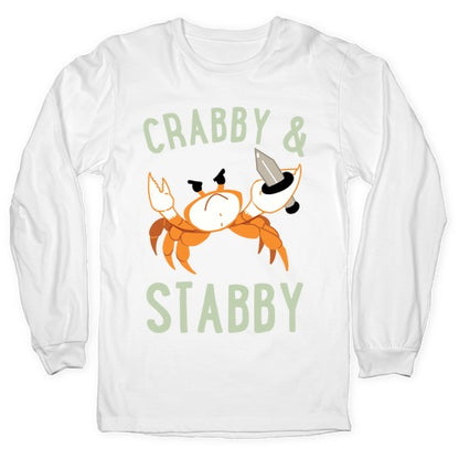Crabby & Stabby Longsleeve Tee