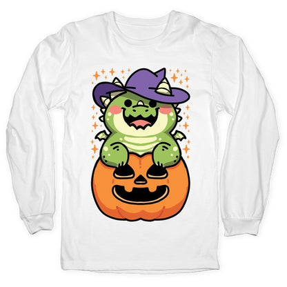 Cute Halloween Dragon Longsleeve Tee