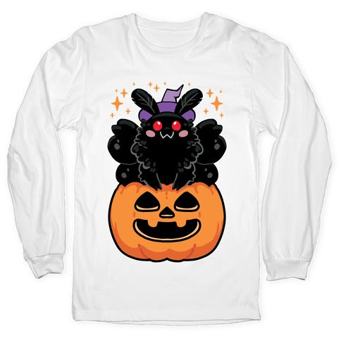 Cute Halloween Mothman Longsleeve Tee