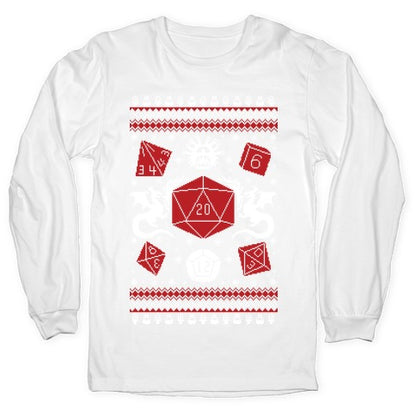 D&D Ugly Sweater Longsleeve Tee