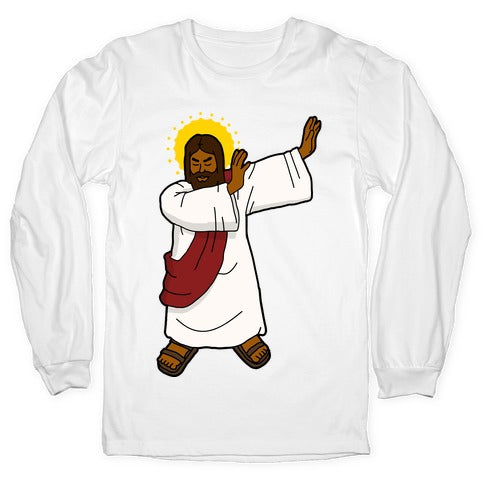 Dabbing Jesus Longsleeve Tee