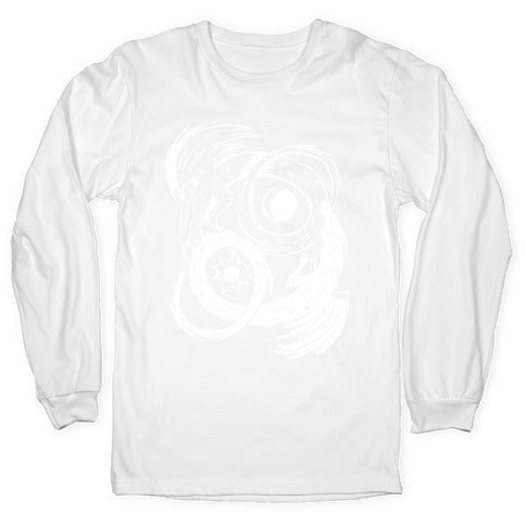 Dark-Light Ouroboros  Longsleeve Tee