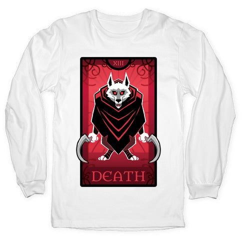 Death Wolf Tarot Longsleeve Tee