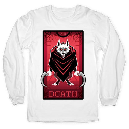Death Wolf Tarot Longsleeve Tee
