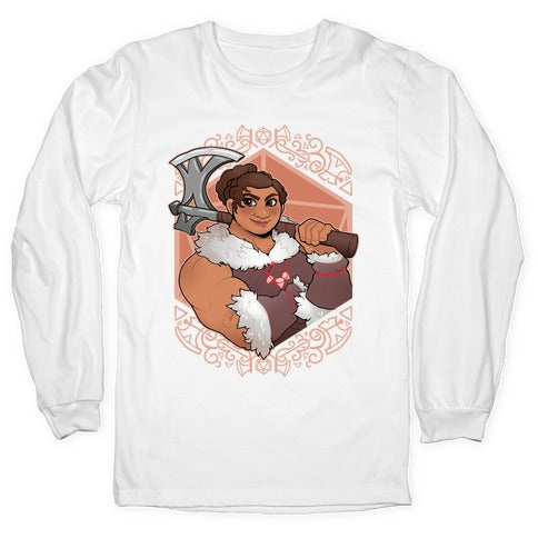DnD Princesses: Luisa Barbarian Longsleeve Tee