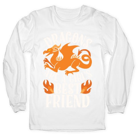 Dragons Are A Girl's Best Friend Longsleeve Tee
