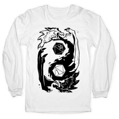 Dungeons and Dragons Yin Yang Longsleeve Tee