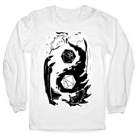 Dungeons and Dragons Yin Yang Longsleeve Tee