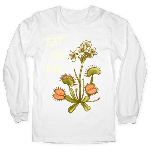 Eat The Rich Venus Fly Trap Longsleeve Tee