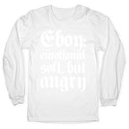 Eboy Definition White Print Longsleeve Tee