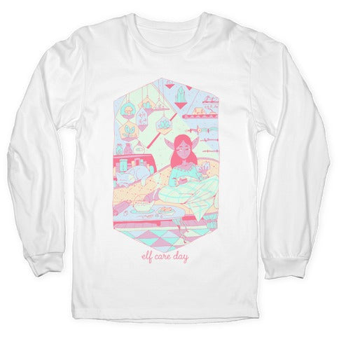 Elf Care Day Longsleeve Tee
