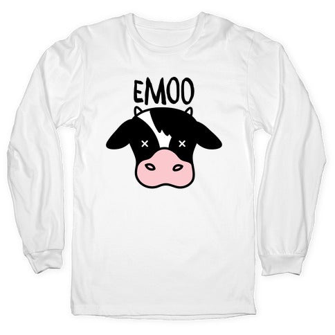 Emoo Emo Cow Longsleeve Tee