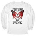 Feminism Is Punk Longsleeve Tee