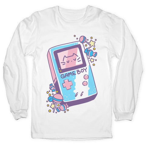 Game Boy - Trans Pride Longsleeve Tee