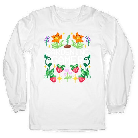 Gardening Gamer Longsleeve Tee