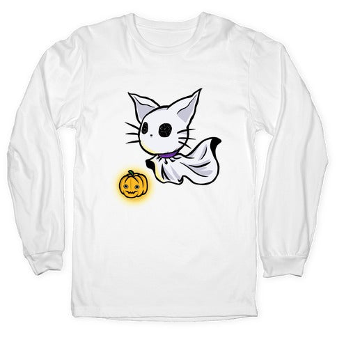 Ghost Cat Longsleeve Tee