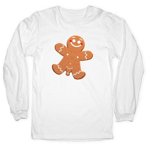 Ginger Bread Nudist Male Longsleeve Tee