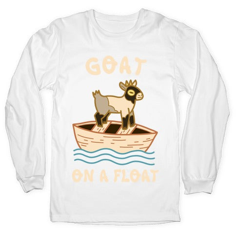 Goat On A Float Longsleeve Tee
