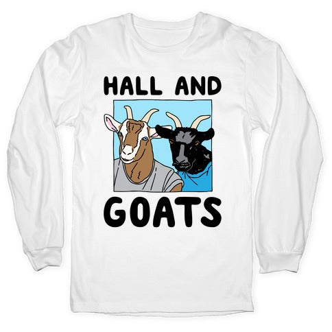 Hall And Goats Parody Longsleeve Tee