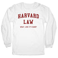 Harvard Law What Like It's Hard? Longsleeve Tee