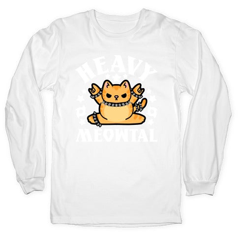 Heavy Meowtal Longsleeve Tee