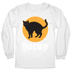 Hocus (Hocus Pocus Pair) - White Longsleeve Tee