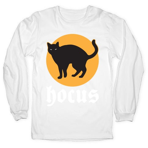 Hocus (Hocus Pocus Pair) - White Longsleeve Tee