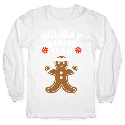 Holiday Baking Team (White Ink) Longsleeve Tee