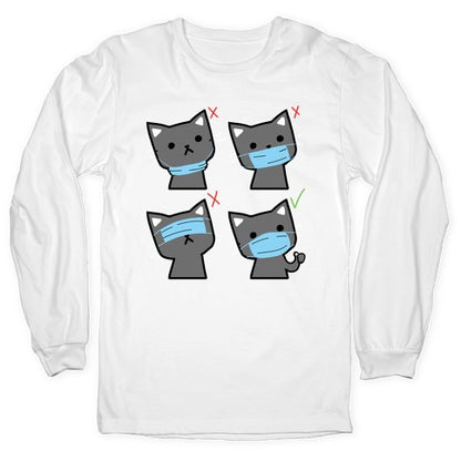 How To Wear A Mask Longsleeve Tee