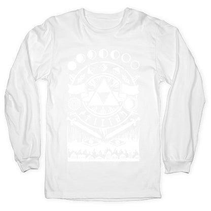 Hyrule Occult Symbols Longsleeve Tee