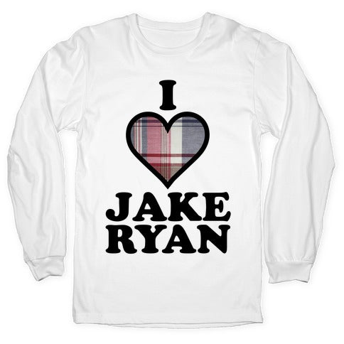 I Love Jake Ryan Longsleeve Tee