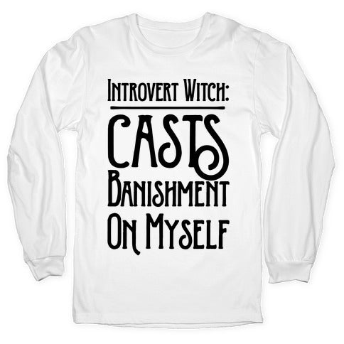 Introvert Witch Longsleeve Tee