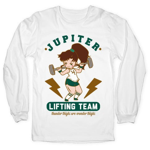 Jupiter Lifting Team Workout Parody Longsleeve Tee