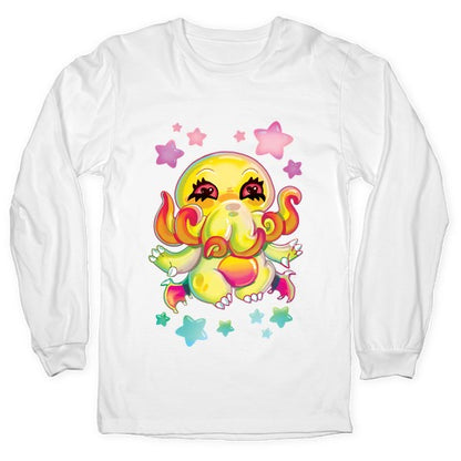 Kawaii Cthulhu Longsleeve Tee