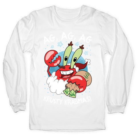 Krusty Krabmas!  Longsleeve Tee