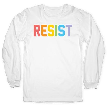 LGBTQ+ Resist Longsleeve Tee