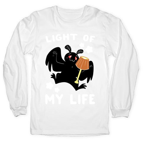 Light of my Life - Mothman and Lamp Longsleeve Tee